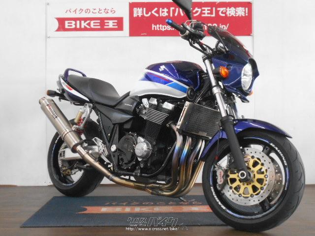 スズキ GSX1400 ヨシムラフルエキ ビキニカウル フェンダーレス 《VISA  マスター》OK・2008(H20)初度登録(届出)年・青/白・1400cc・バイク王那覇店・13