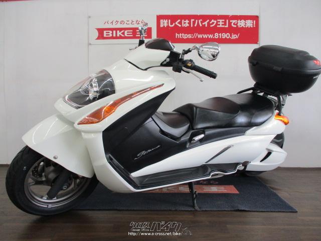 スズキ ジェンマ250 リアボックス装備 内地車輌  ローン、クレジットカード支払いOK!!・白・250cc・バイク王那覇店・17,635km・保証付・3ヶ月・30000km | 沖縄のバイク情報 -  クロスバイク