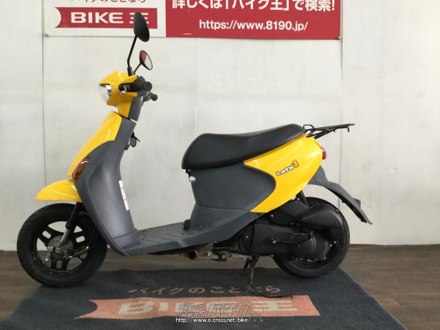 スズキ レッツ4 50・2012(H24)初度登録(届出)年・黄・50cc・バイク王那覇店・疑義車・保証付・3ヶ月 | 沖縄のバイク情報 -  クロスバイク