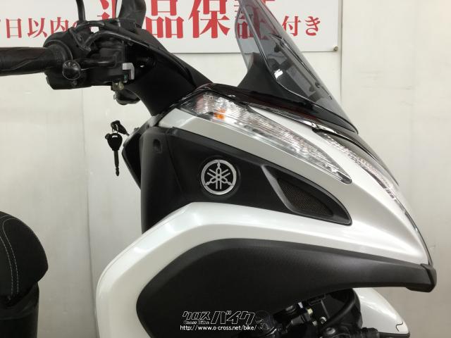 ヤマハ トリシティ 125 ローン、クレジットカード支払いOK!・白・125cc・バイク王那覇店・1,628km・保証付・3ヶ月 | 沖縄のバイク情報  - クロスバイク