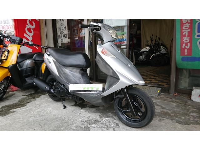 スズキ アドレスV125 G・シルバー・125cc・GARAGE RIDE・34,067km・保証付・1ヶ月・1000km | 沖縄のバイク情報 -  クロスバイク