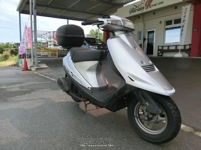 スズキ アドレスV100・シルバー・100cc・やんばるモータース・8,008km