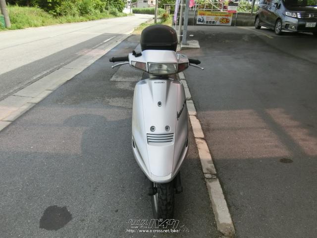 スズキ アドレスV100・シルバー・100cc・やんばるモータース・8,008km