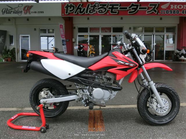 ホンダ Xr50 モタード レット ブラック 50cc やんばるモータース 13 147km 保証付 1ヶ月 沖縄のバイク情報 クロスバイク