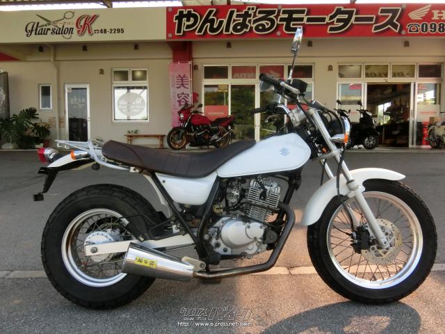 スズキ バンバン200・ホワイト・200cc・やんばるモータース・9,382km  