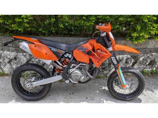 KTM EXC-R 250・オレンジ・250cc・ストリートエッジ・10,100km・保証無 | 沖縄のバイク情報 - クロスバイク