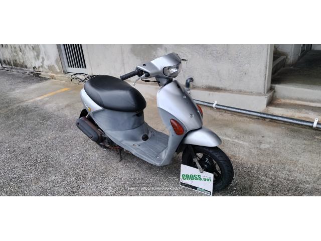 スズキ レッツ4 50・シルバー・50cc・ストリートエッジ・疑義車(4桁メーターの為)・保証付・3ヶ月・1000km | 沖縄のバイク情報 -  クロスバイク