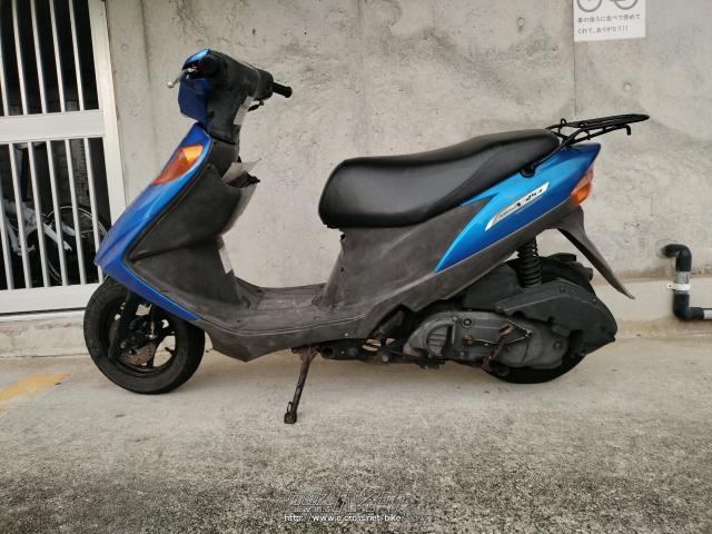中古　アドレスV125g スズキ スクーター 青 46399km スズキ アドレスV125S (ブルー) 32974Km 125cc 支払総額12