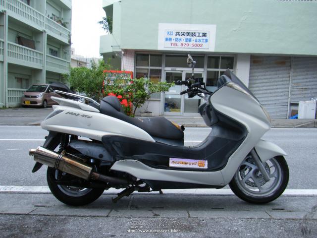 ヤマハ グランドマジェスティ250 白 250cc バイク買取ショップ将 54 049km 保証付 2ヶ月 沖縄のバイク情報 クロスバイク