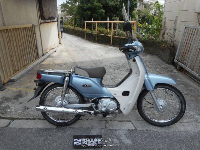 ホンダ スーパーカブ 50 04タイプ 水色 50cc 有 シェイプ 23 006km 保証付 3ヶ月 沖縄のバイク情報 クロスバイク