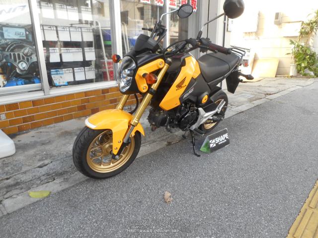 ホンダ グロム 125・イエロー・125cc・(有)シェイプ・22,170km・保証付