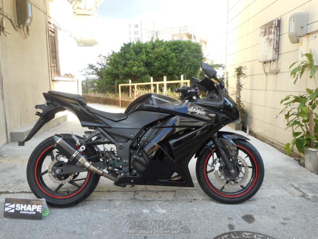 カワサキ ニンジャ250 R 黒 250cc 有 シェイプ 19 352km 保証付 3ヶ月 沖縄のバイク情報 クロスバイク