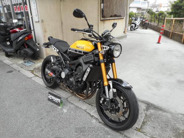 ヤマハ XSR900 60thアニバーサリー カスタム車・2016(H28)初度登録(届出)年・イエロー・850cc・(有)シェイプ・31,418km・保証付・3ヶ月  | 沖縄のバイク情報 - クロスバイク