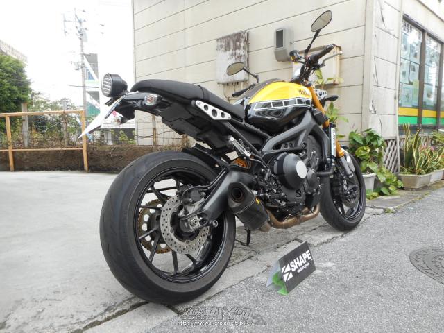 ヤマハ XSR900 60thアニバーサリー カスタム車・2016(H28)初度登録(届出)年・イエロー・850cc・(有)シェイプ・31,418km・保証付・3ヶ月  | 沖縄のバイク情報 - クロスバイク