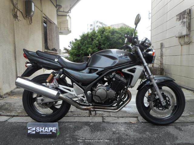 カワサキ バリオス -II 250・ガンメタ・250cc・(有)シェイプ・41,639km  