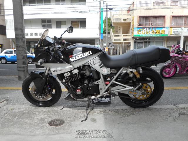 スズキ GSXカタナ400・1992(H4)初度登録(届出)年・黒/銀・400cc・(有)シェイプ・28,109km・保証付・3ヶ月 |  沖縄のバイク情報 - クロスバイク