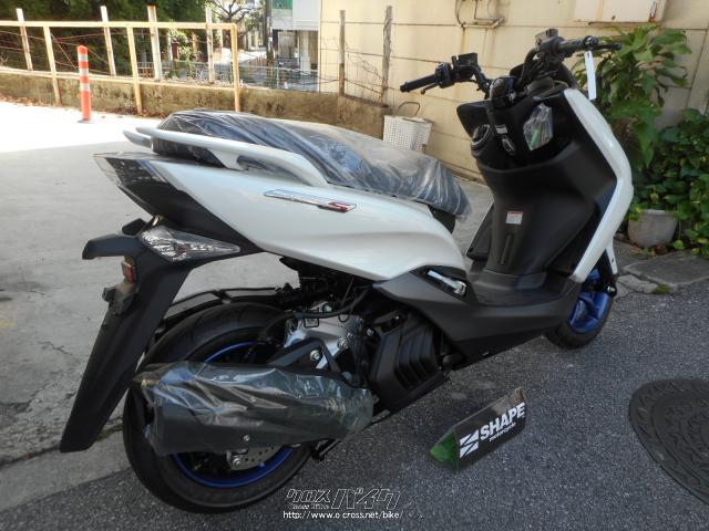 ヤマハ マジェスティS・2022(R4)初度登録(届出)年・白・155cc・(有)シェイプ・1km・保証付・24ヶ月 | 沖縄のバイク情報 -  クロスバイク