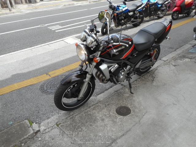 カワサキ バリオス -II 250 えび茶/オレンジタイガーカラー・茶/オレンジ・250cc・(有)シェイプ・減算車(メーター交換のため)・保証付・3ヶ月  | 沖縄のバイク情報 - クロスバイク