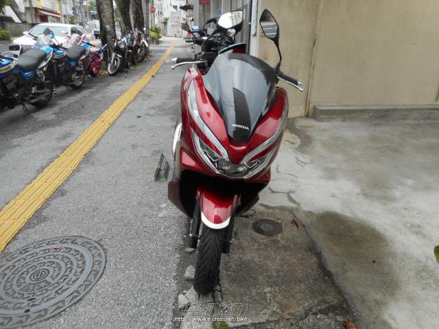 ホンダ PCX125・赤・125cc・(有)シェイプ・9,720km・保証付・6ヶ月・5000km | 沖縄のバイク情報 - クロスバイク