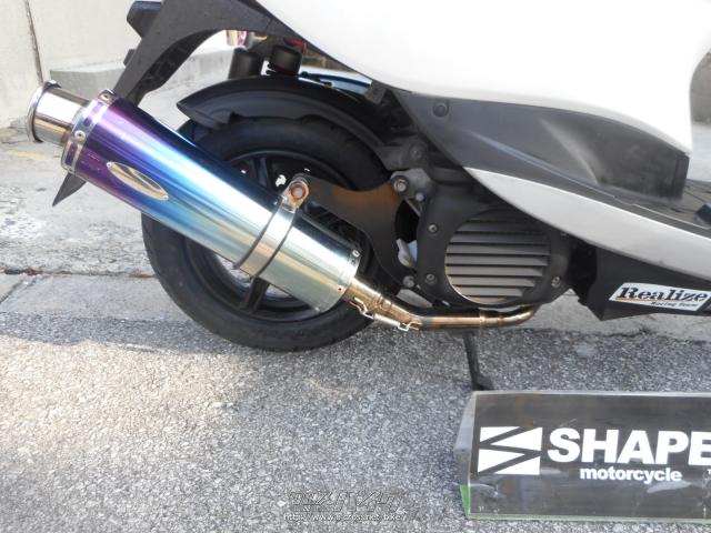 デュークゼロ マフラー YAMAHA（ヤマハ ジョグ ZR 50・白・50cc