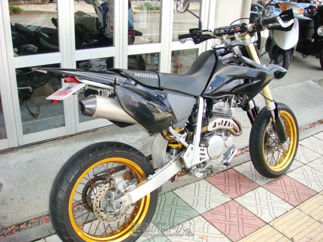 ホンダ XR250 モタード・黒・250cc・motofashion 元気・18,800km・保証 