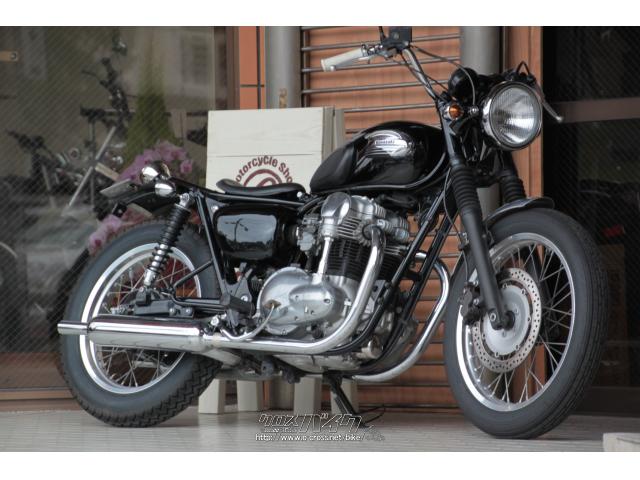 カワサキ W 400 カスタム車・2007(H19)初度登録(届出)年・ブラック・400cc・ACHIEVE アチーブ・5,037km |  沖縄のバイク情報 - クロスバイク