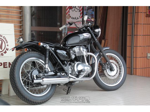 カワサキ W 400 カスタム車・2007(H19)初度登録(届出)年・ブラック・400cc・ACHIEVE アチーブ・5,037km |  沖縄のバイク情報 - クロスバイク