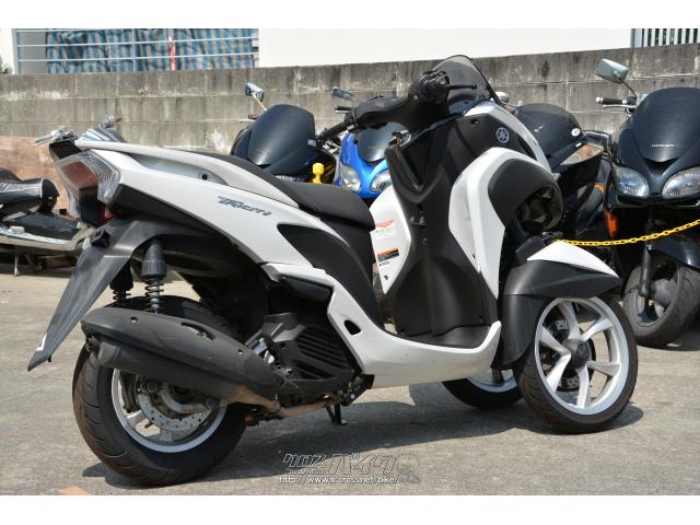 前3輪の安定感と独特のコーナリング感がくせになる! ヤマハ トリシティ