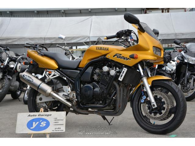 ヤマハ その他 Fzs600 逆車 内地中古車 アクラ管 リアキャリア 1998 H10 年式 ゴールド 600cc Y S商会 28 485km 保証付 1ヶ月 沖縄のバイク情報 クロスバイク