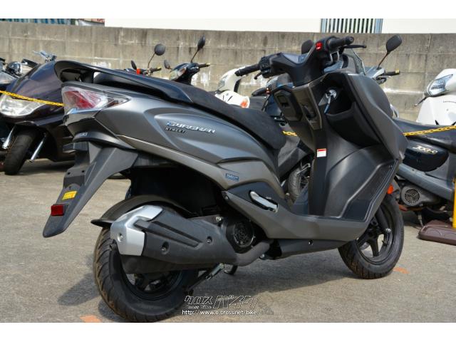 スズキ バーグマン125 国内未発表モデル インジェクション新型・マットグレー・125cc・SEAレンタカー・保証付・12ヶ月・5000km |  沖縄のバイク情報 - クロスバイク