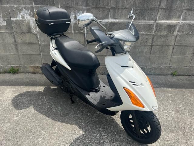 スズキ アドレスV125 S・ホワイト・125cc・SEAレンタカー・疑義車 