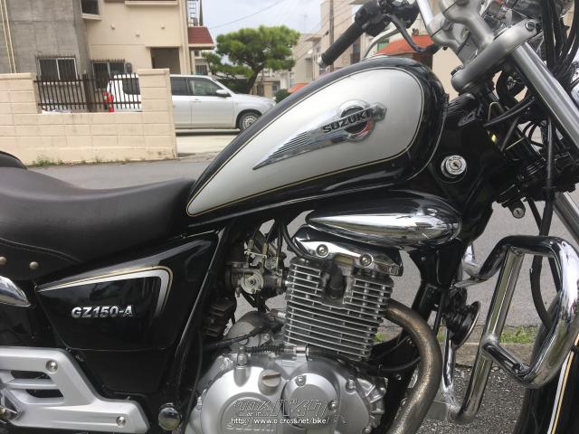 スズキ GZ150-A FI エンジンガード付・150cc・ブルームーン・25,580km・保証付 | 沖縄のバイク情報 - クロスバイク