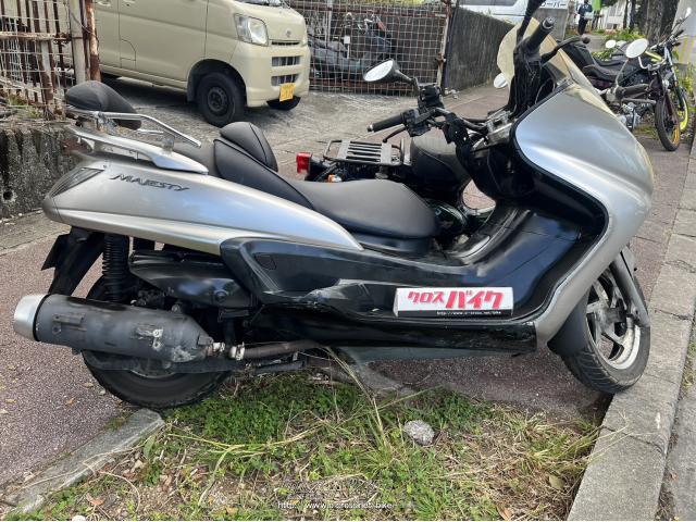 ヤマハ グランドマジェスティ250・250cc・オートパーツアシスト・46,200km・保証無 | 沖縄のバイク情報 - クロスバイク