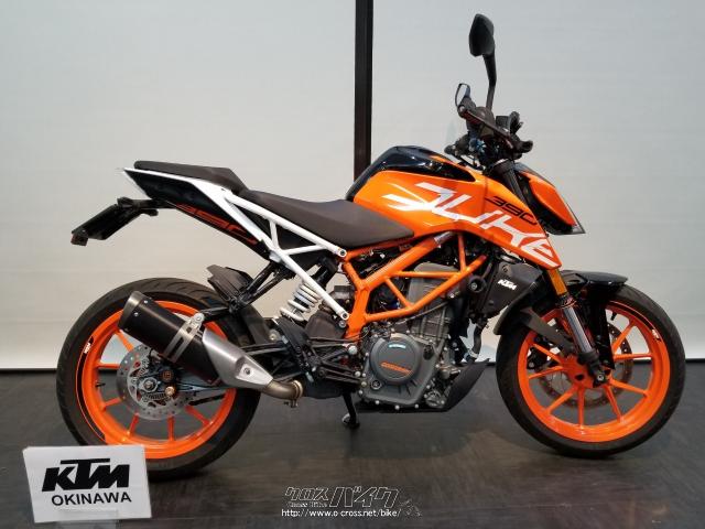 KTM 390 デューク・2018(H30)初度登録(届出)年・オレンジ・390cc・KTM