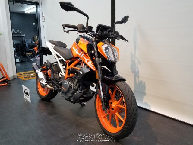 KTM 390 デューク・2018(H30)初度登録(届出)年・オレンジ・390cc・KTM