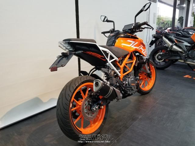 KTM 390 デューク・2018(H30)初度登録(届出)年・オレンジ・390cc・KTM