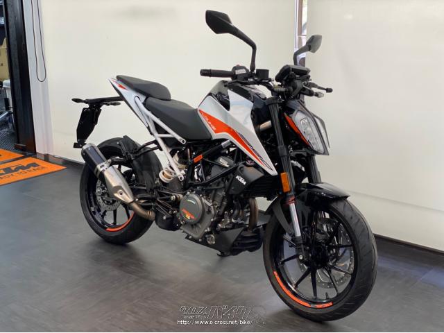 KTM 390 デューク・2022(R4)初度登録(届出)年・白・390cc・KTM OKINAWA・230km・保証付・3ヶ月・3000km ...
