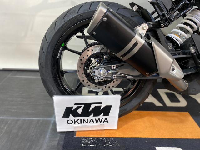KTM 390 デューク・ブラック・390cc・KTM OKINAWA・保証付・24
