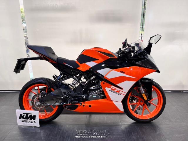 KTM RC 250・2018(H30)初度登録(届出)年・オレンジ系・250cc・KTM  OKINAWA・5,614km・保証付・3ヶ月・3000km | 沖縄のバイク情報 - クロスバイク