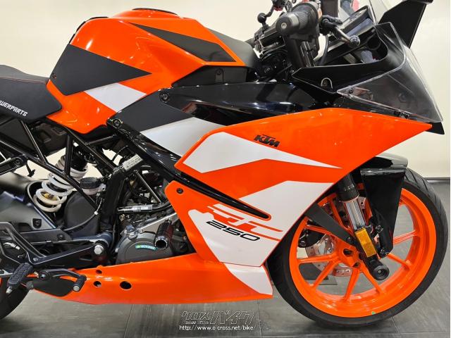 KTM RC 250・2018(H30)初度登録(届出)年・オレンジ系・250cc・KTM  OKINAWA・5,614km・保証付・3ヶ月・3000km | 沖縄のバイク情報 - クロスバイク