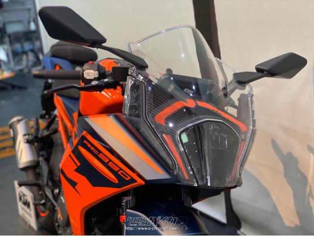 KTM RC 390 2022年モデル・ブルー×オレンジ・390cc・KTM OKINAWA