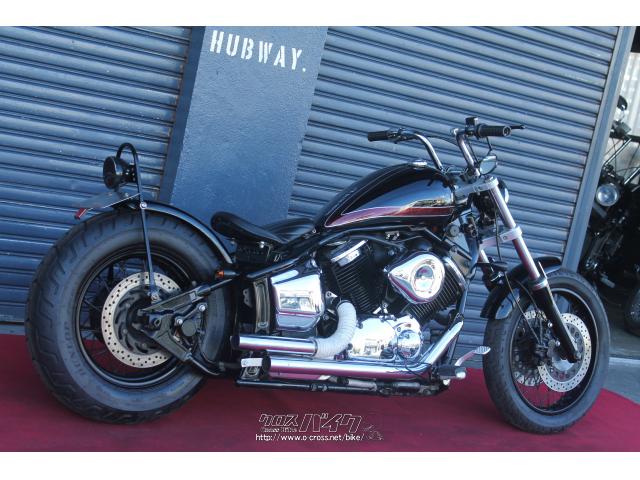 ヤマハ ドラッグスター1100・1999(H11)初度登録(届出)年・ブラックII・1100cc・HUBWAY・減算車(メーター交換のため) |  沖縄のバイク情報 - クロスバイク