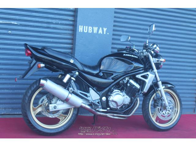 カワサキ バリオス -II 250・2002(H14)初度登録(届出)年・黒・250cc・HUBWAY・20,004km | 沖縄のバイク情報 -  クロスバイク