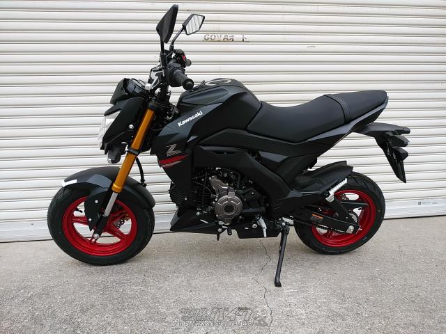 カワサキ Z125・黒・125cc・ゴヤオート 宜野湾店・保証付・24ヶ月 