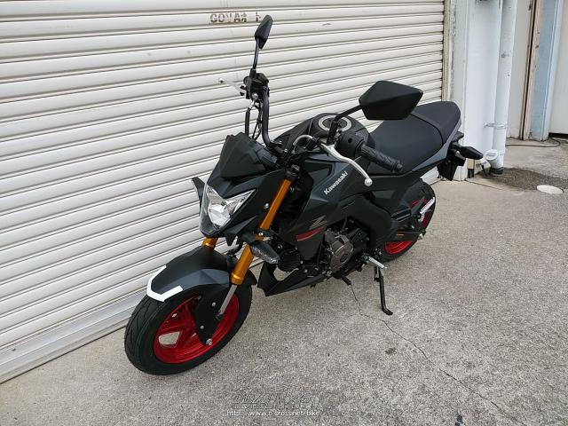 カワサキ Z125・黒・125cc・ゴヤオート 宜野湾店・保証付・24ヶ月 