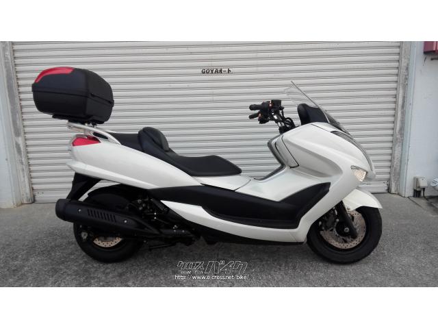 ヤマハ マジェスティ250・白・250cc・ゴヤオート 宜野湾店・14,865km・保証付・3ヶ月 | 沖縄のバイク情報 - クロスバイク