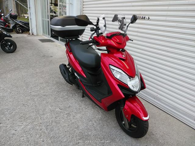 スズキ SWISH 前後ドライブレコーダー付き・ワインカラー・124cc・ゴヤオート 宜野湾店・920km・保証付・12ヶ月・10000km |  沖縄のバイク情報 - クロスバイク