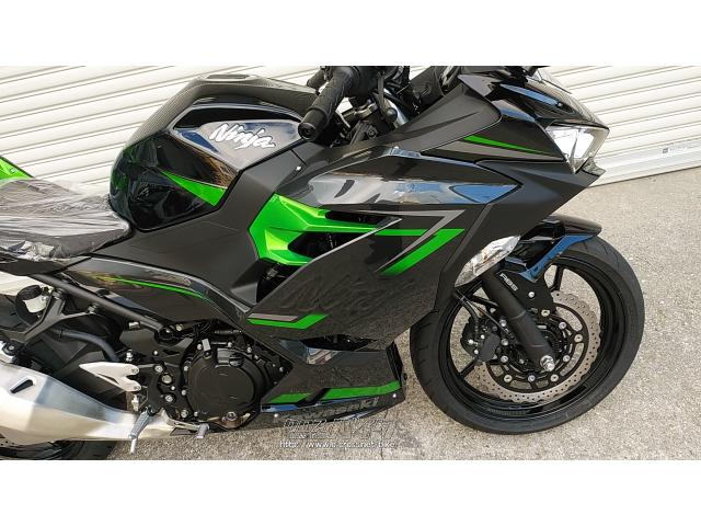 カワサキ ニンジャ400 2023モデル・黒/緑・400cc・ゴヤオート 宜野湾店・保証付・24ヶ月・距離無制限 | 沖縄のバイク情報 - クロスバイク