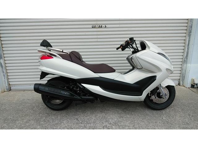 ヤマハ マジェスティ250・白・250cc・ゴヤオート 宜野湾店・12,330km