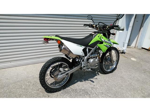 カワサキ KLX125・緑・125cc・ゴヤオート 宜野湾店・4,885km | 沖縄の